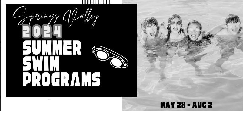2024 Swim Programs banner